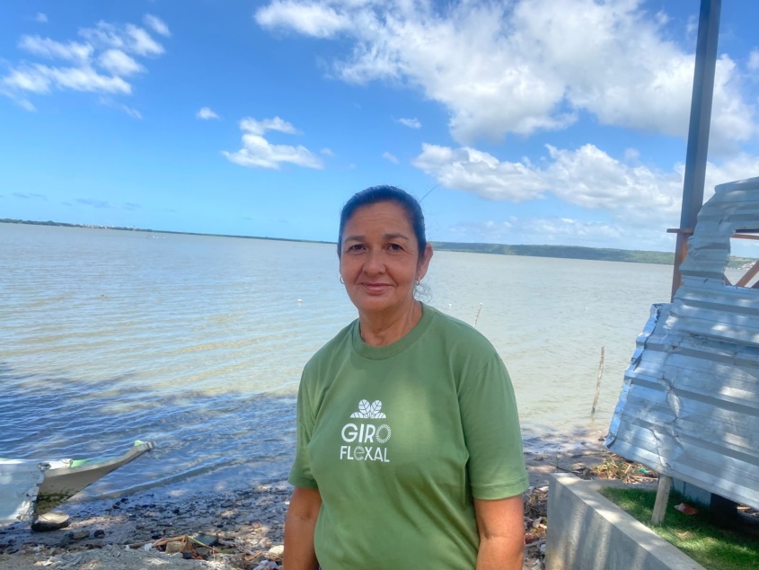 Marlene participou da ação pensando nos benefícios futuros.